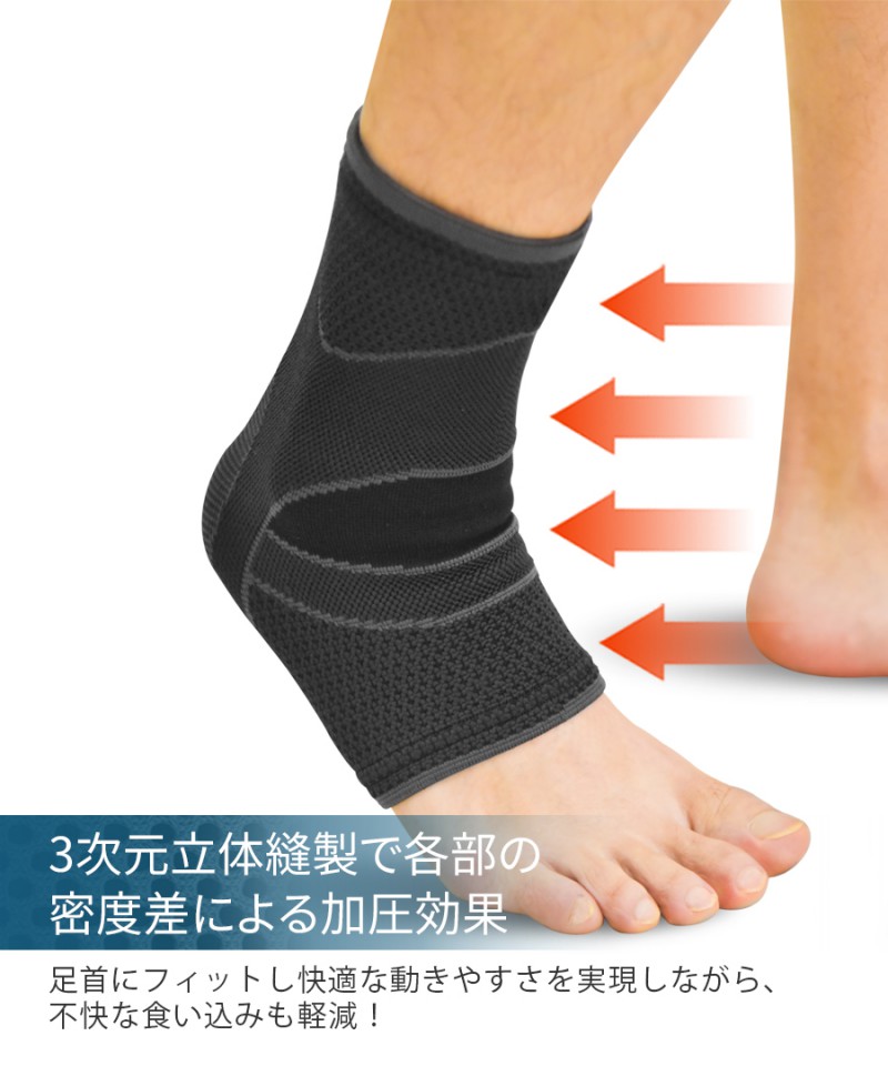 南良グループH&H|ナノ亜鉛抗菌|抗菌足首サポーター|亜鉛繊維|抗菌|足首サポーター
