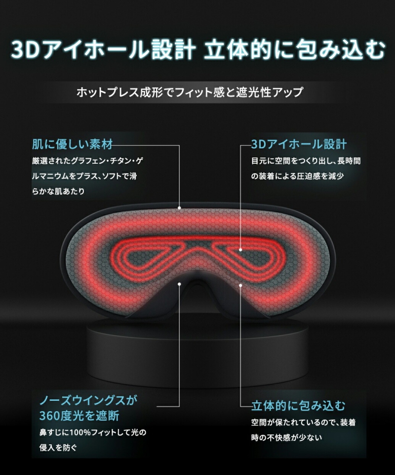 南良グループH&H|グラフェン繊維|チタン繊維|ゲルマニウム繊維|温熱|蓄熱|遠赤外線効果|温熱アイマスク