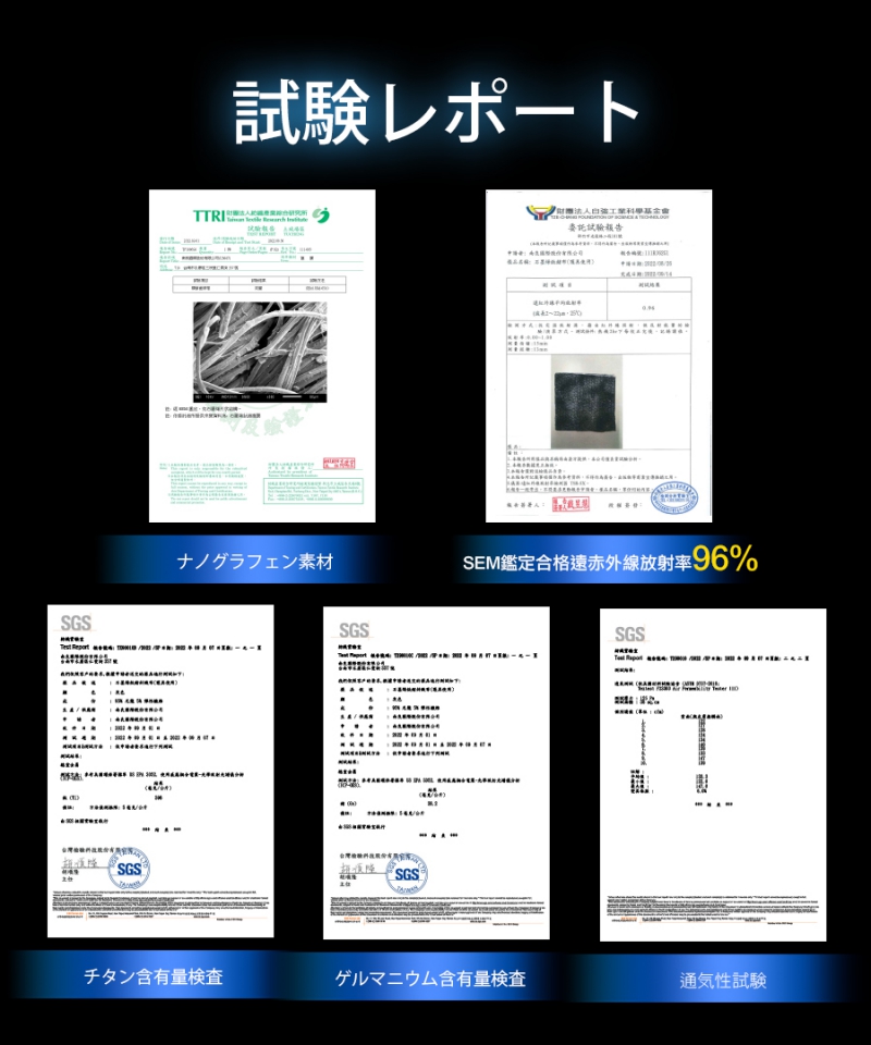 南良グループH&H|グラフェン繊維|チタン繊維|ゲルマニウム繊維|温熱サポーター|蓄熱|遠赤外線効果|手首サポーター